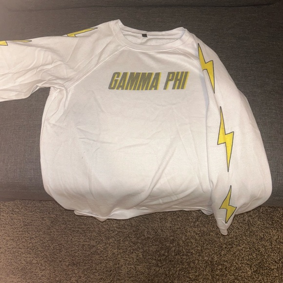 Gamma Phi Beta Gphi Lightening design Long sleeve shirt - Picture 1 of 1